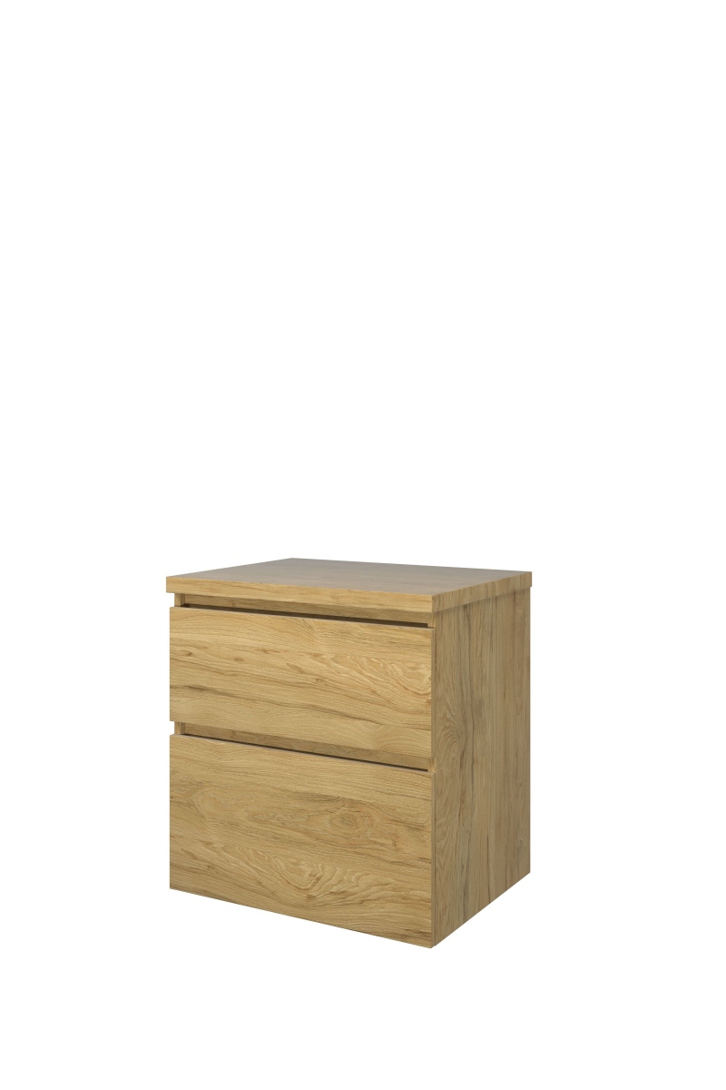 Proline set Top afdekplaat en onderk. a-sym. 1817282 Ideal oak H632xB600xD460