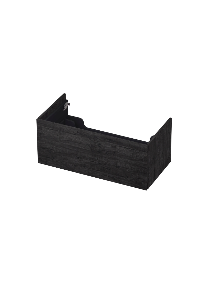 INK onderkast 1 lade push 2 open 1259652 Houtskool eiken H376xB900xD450