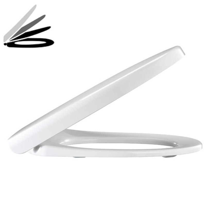 Pressalit Pressalit 300+ zitting, met soft close 760000-DA6999 wit DA6 Topmontage