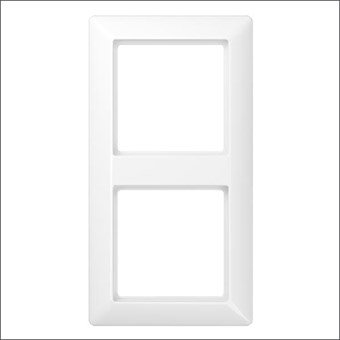 ST. AFDEKRAAM 2V 81X152 AS500 WIT AS582WW JUNG - 10021117