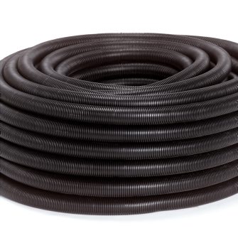 Mtr. Uniwell mantelbuis 50m. per rol zwart 25mm x 2.5mm