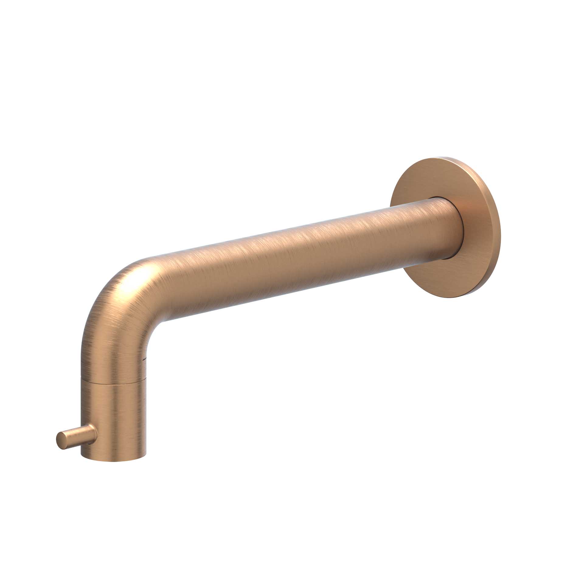 IVY Bond Fonteinkraan wandmodel 1/2aansluiting inkortbaar 6401105 gebr. mat koper PVD