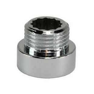 Chroom kraanverlengstuk 3/8x50