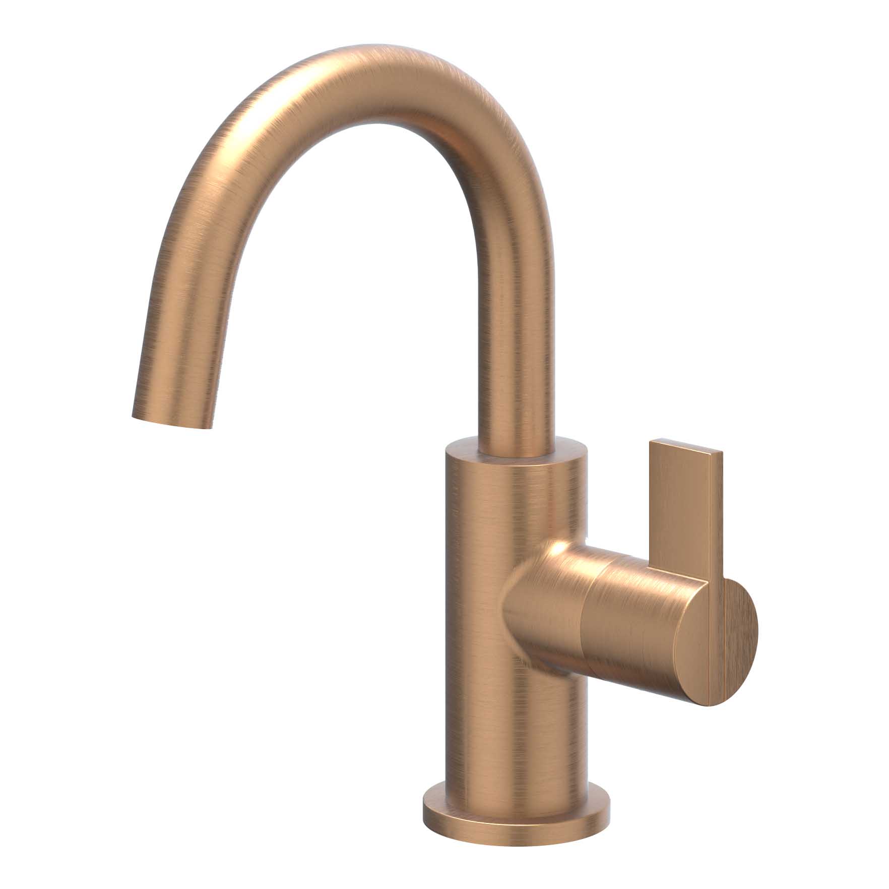 IVY Pact Fonteinkraan staand model met draaibare uitloop 6402155 gebr. mat koper PVD