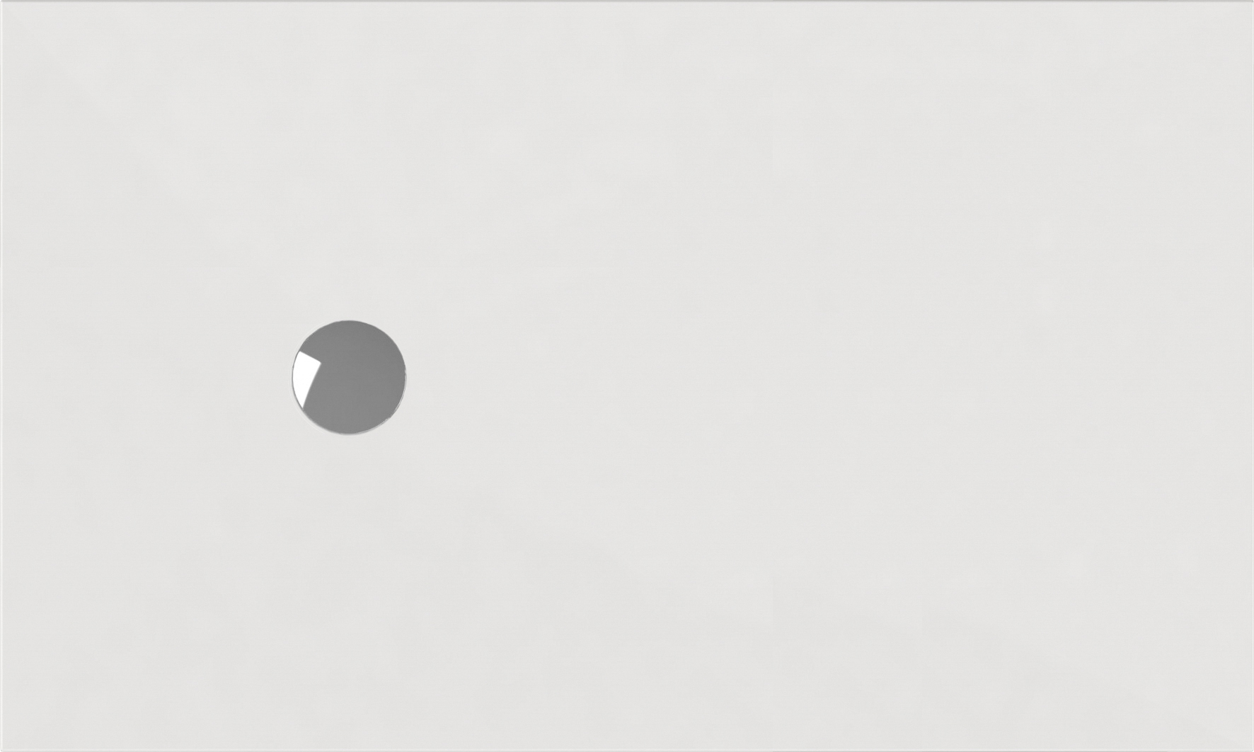 Wisa douchebak Cristal 150x90 mat wit 5070500157