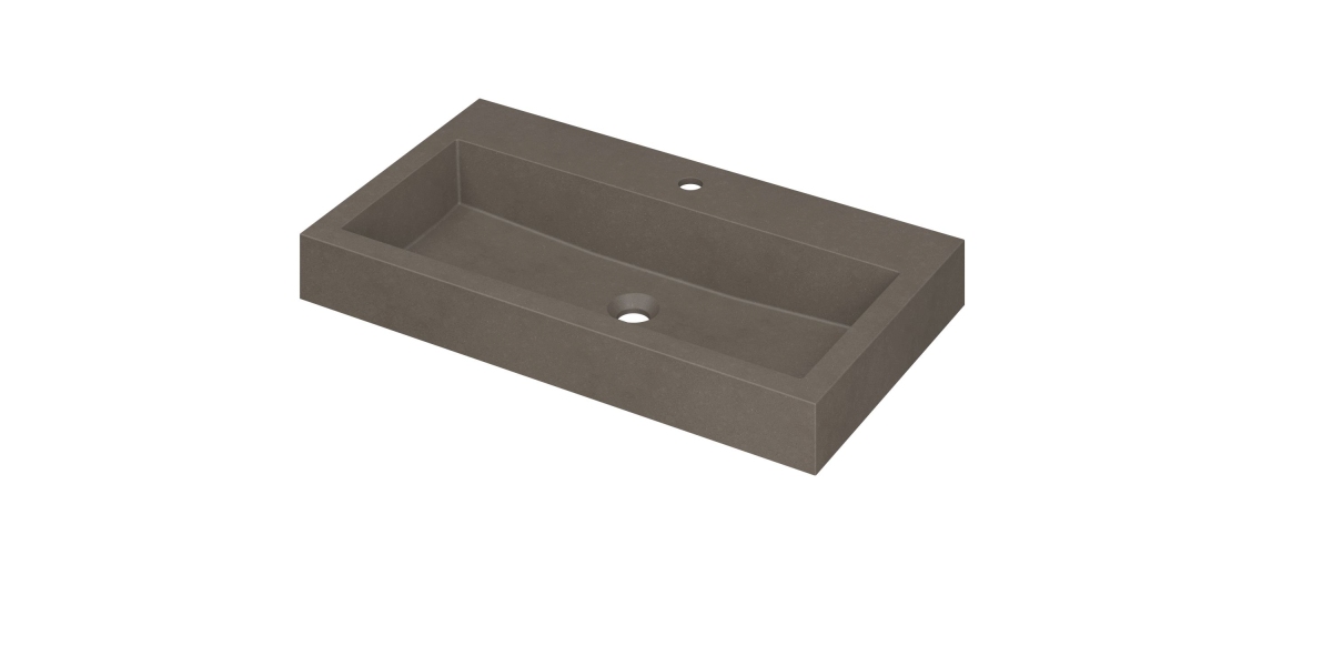 INK Momento wast. Quartz met 1 krgt. 3421416 Quartz beton H90xB800xD450