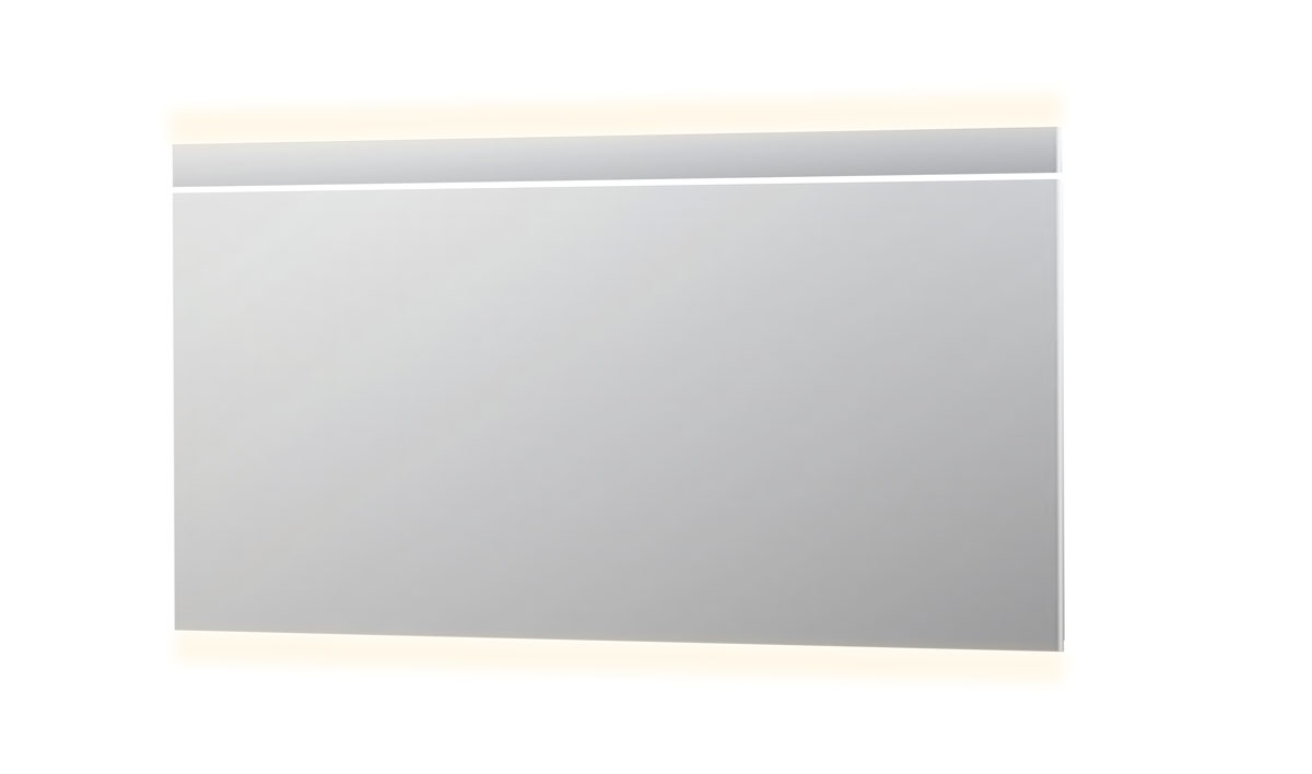 INK SP6 spiegel met horiz. geint. LED verl. en ind. boven en onder verl. en sensorschak. 8408470 Alu H800xB1600xD40