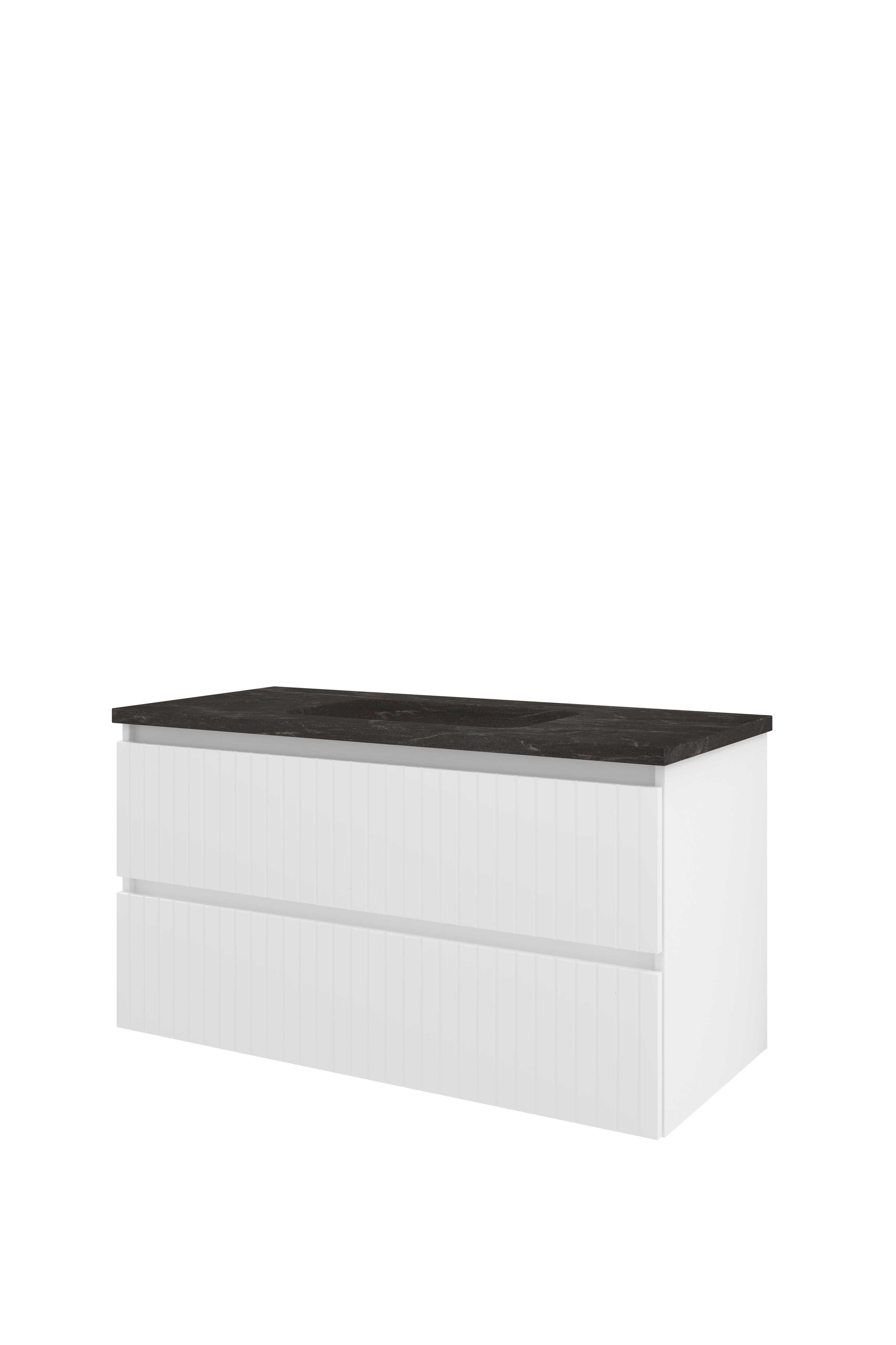 Proline Set hardsteen Elegant wast. z. krgt. en onderkast sym. gefr. 1818304 Glans wit/Blue stone 1000x460x545