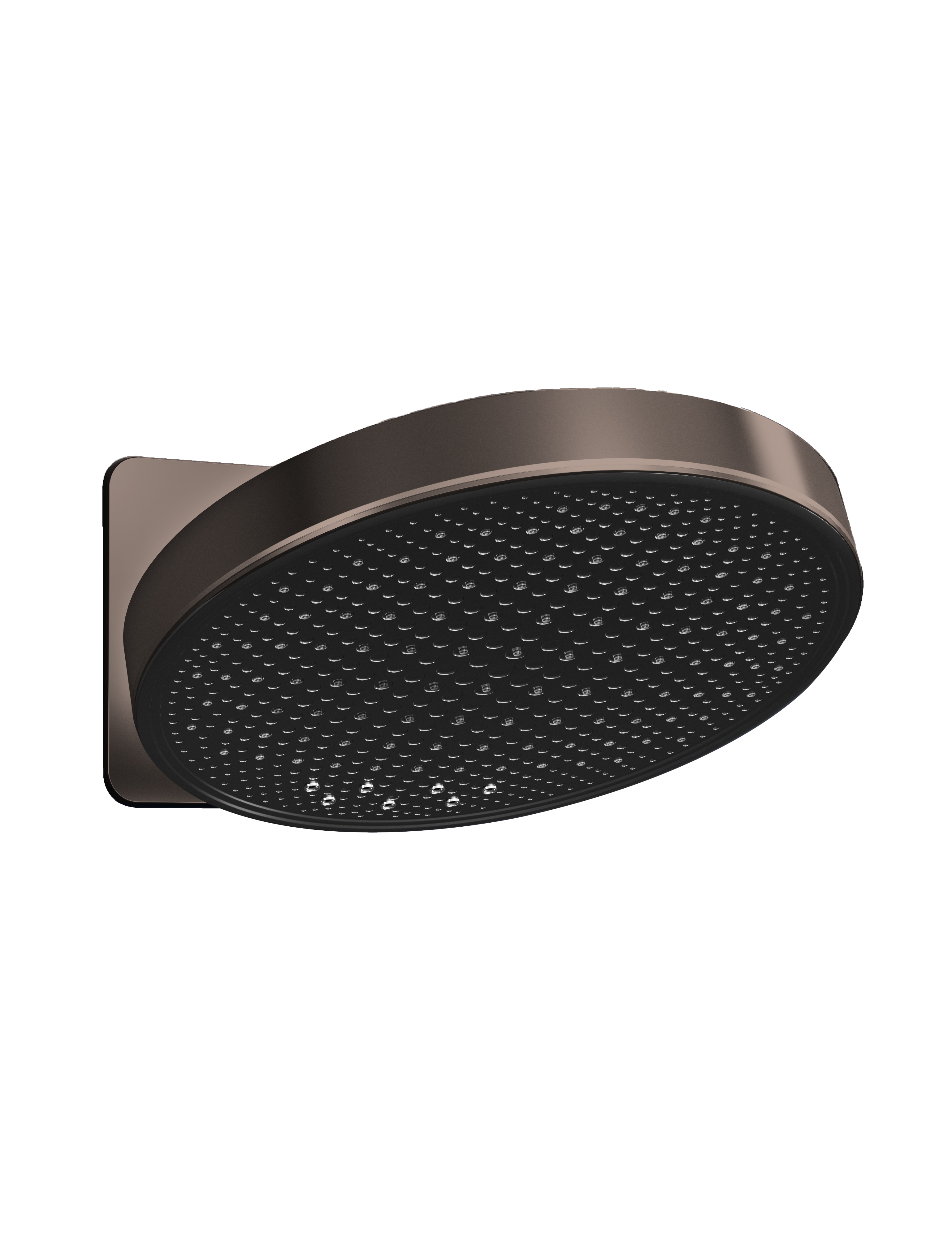 Hotbath More inbouw hoofddouche 30 cm met inbouwbox 2 functies M620BCP Geborsteld koper PVD