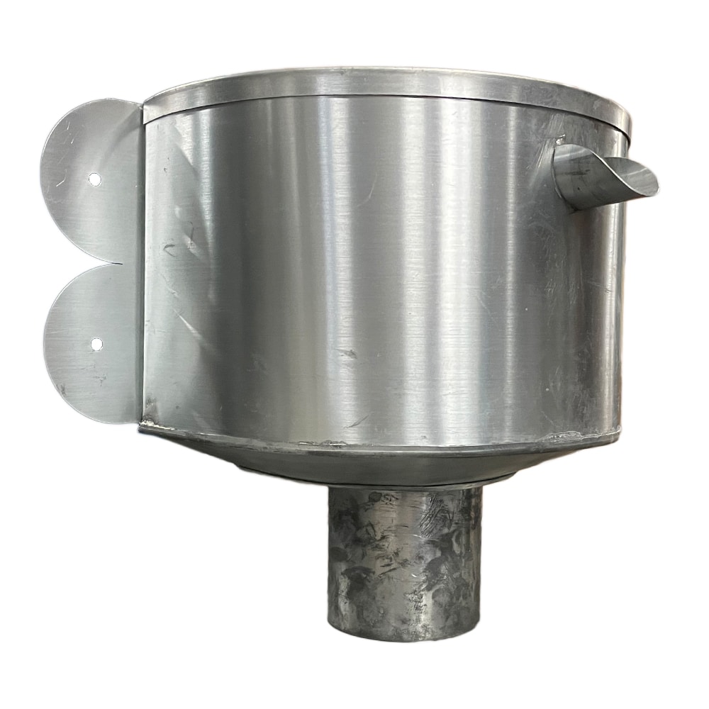 Zinken vergaarbak Amsterdam 80mm