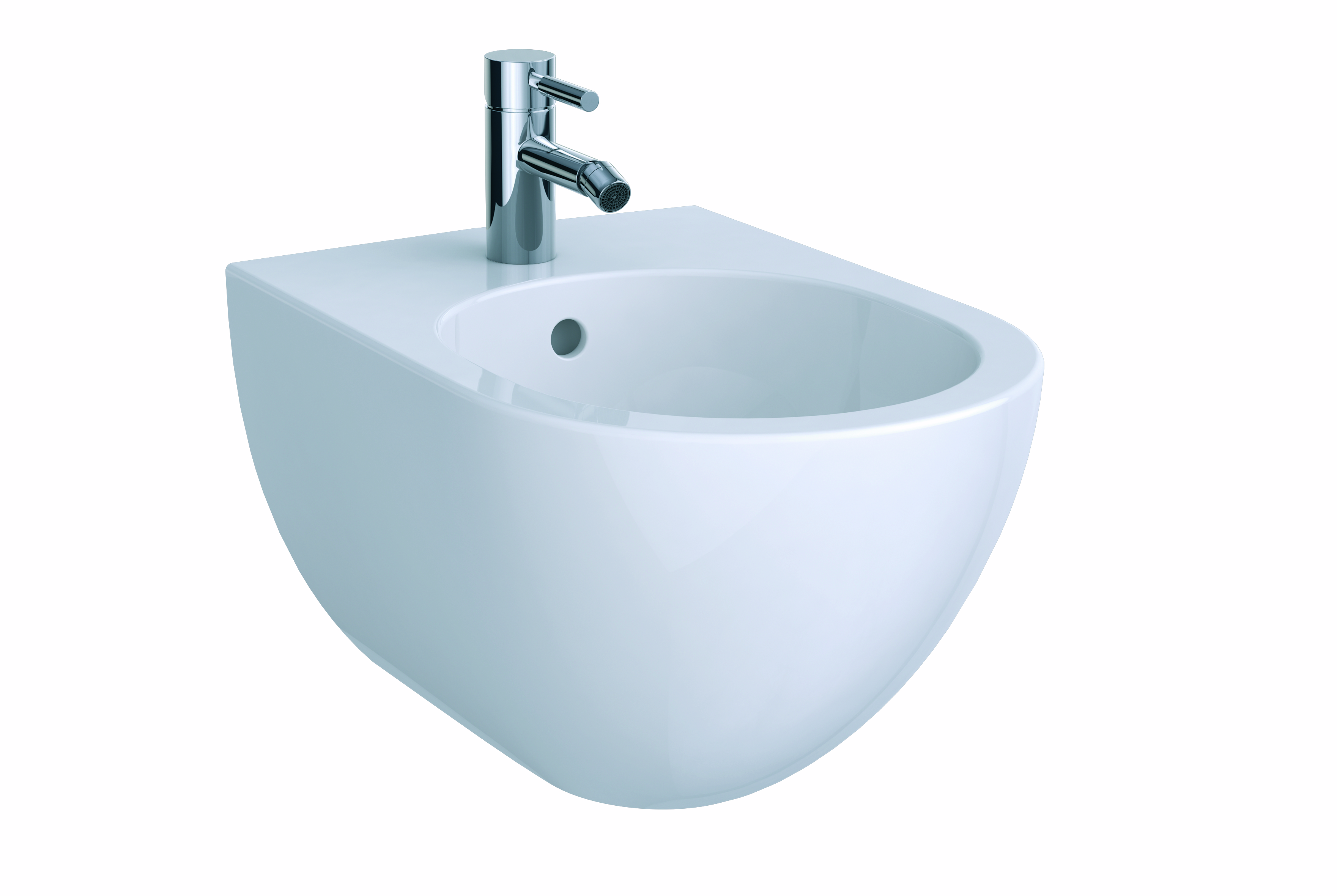 Geberit Acanto wandbidet 51cm m.overl. 500.601.01.2 Wit