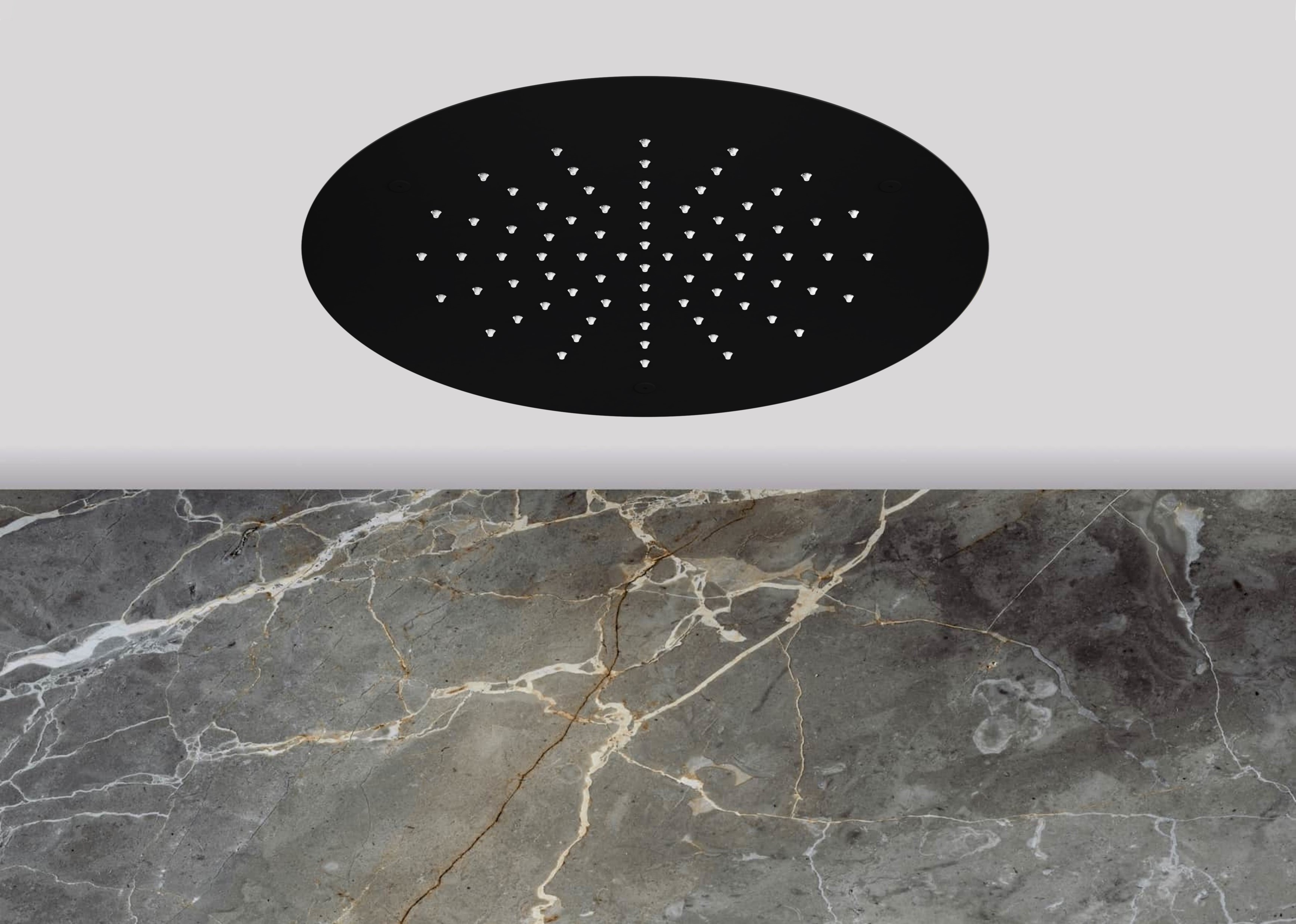 Lagoo Nesso Hoofddouche Showerlicious 300 N8220MB Matt Black