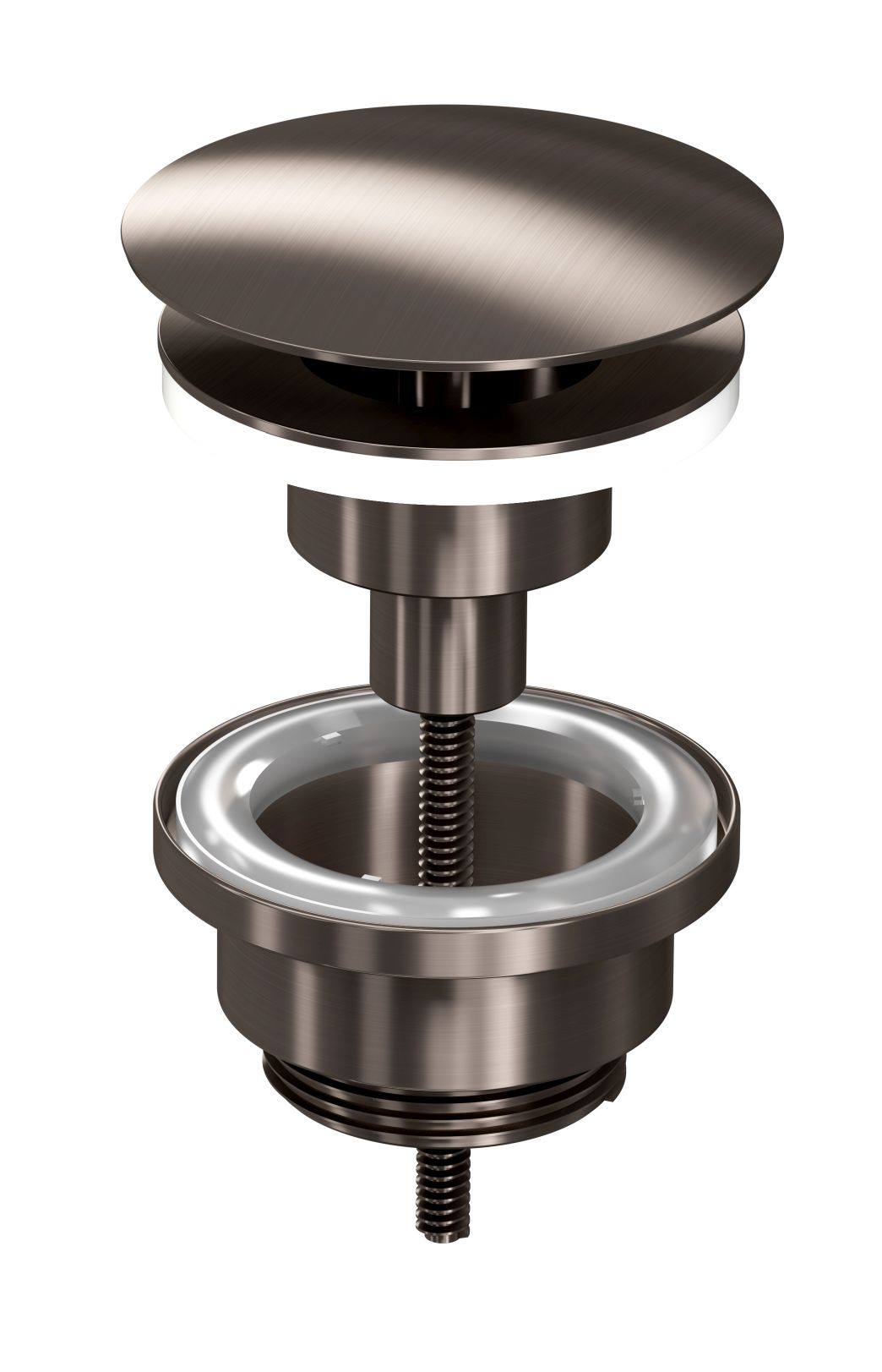 INK Designplug always open Metal black / 9902323