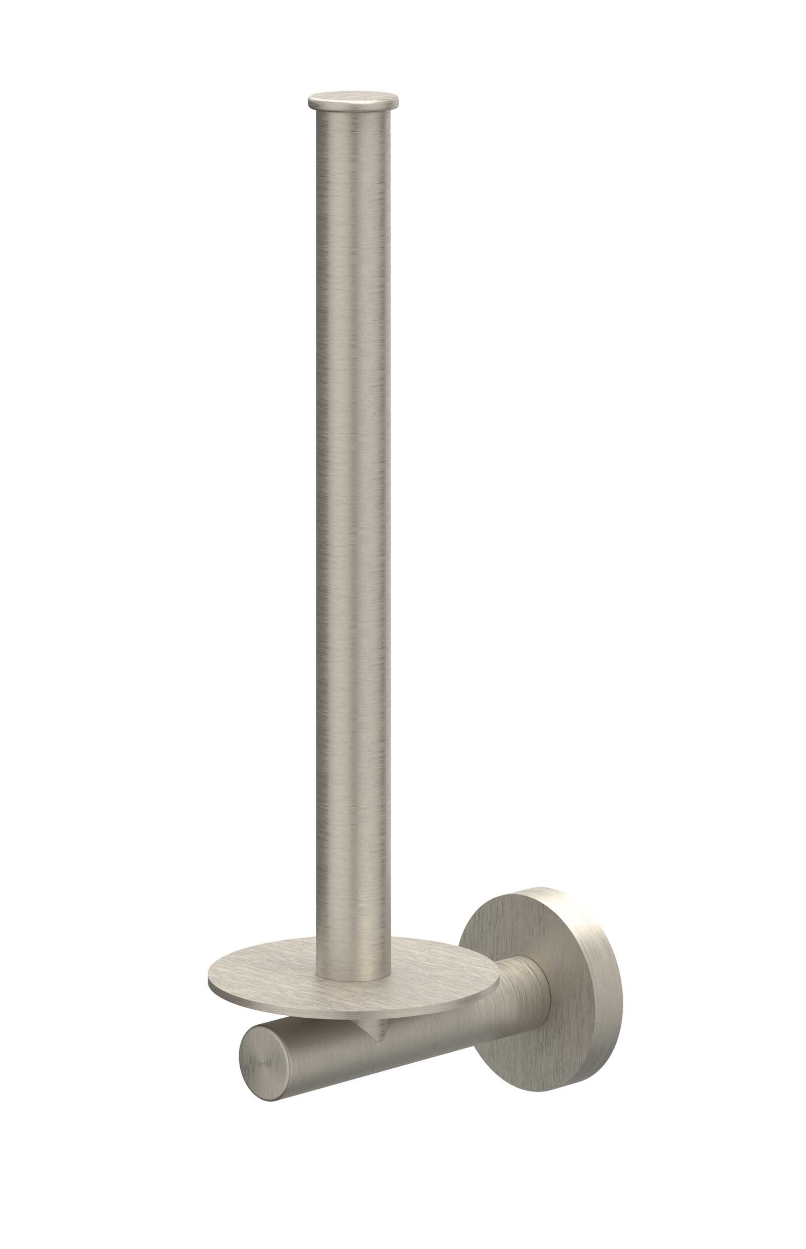 IVY Reserverolhouder wandmodel 2 rollen 6500403 gebr. nickel PVD