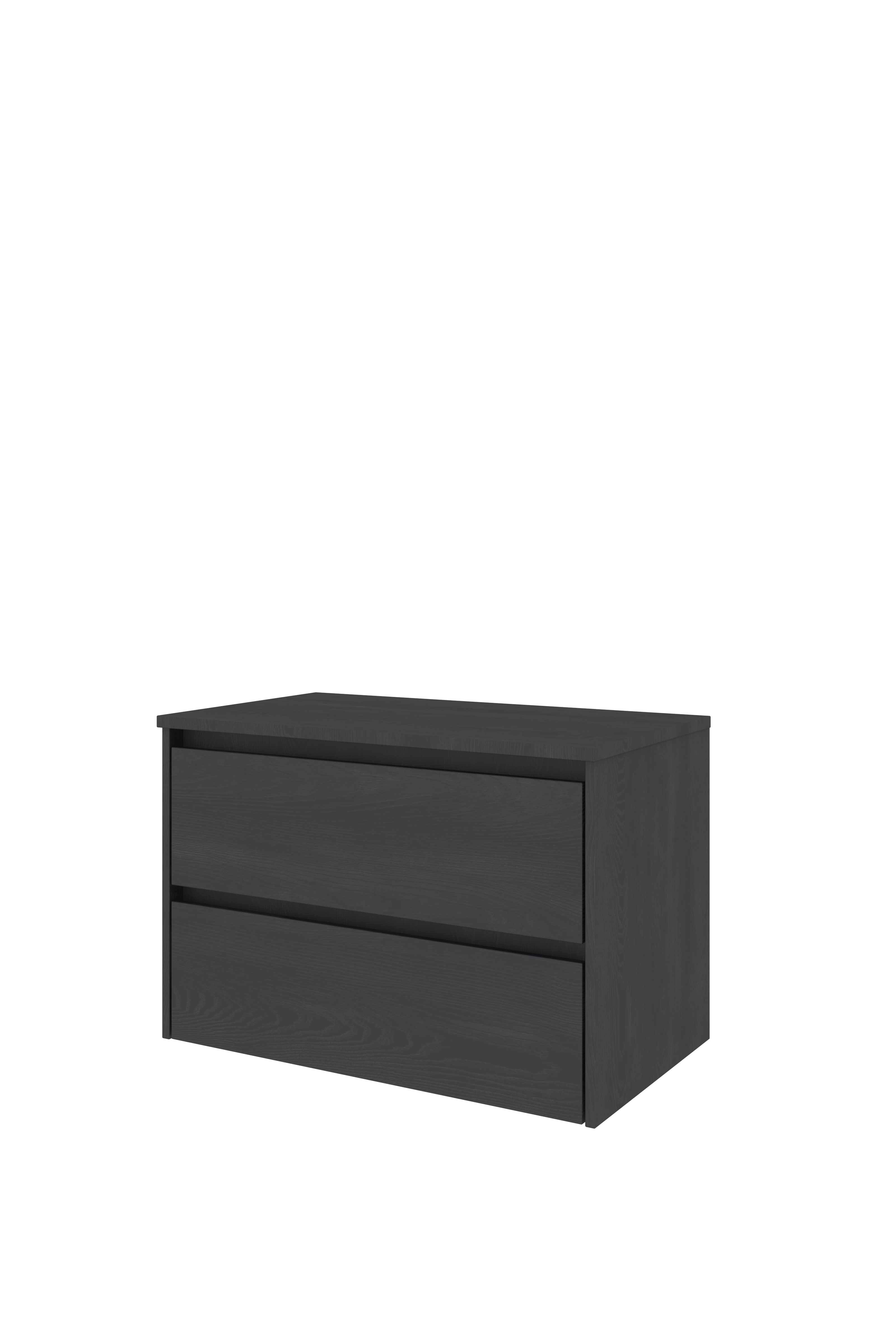 Proline Set Top afdekplaat en onderkast sym. 1817257 Black oak 800x460x552