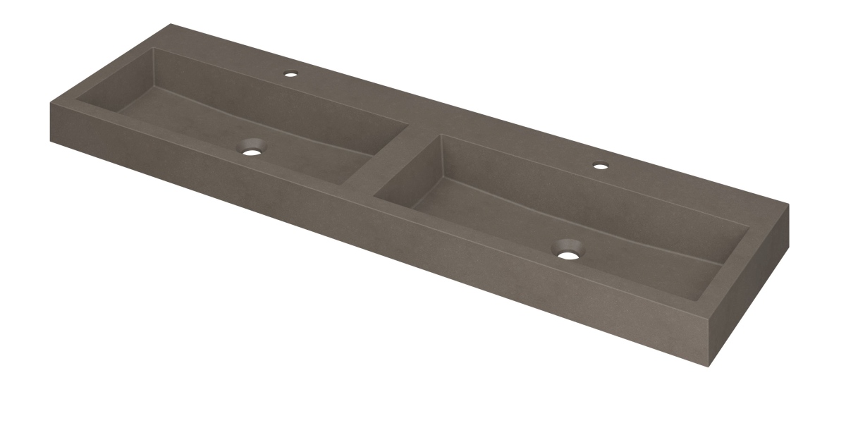 INK Momento wast. Quartz met 2 krgt. 3421461 Quartz beton H90xB1600xD450