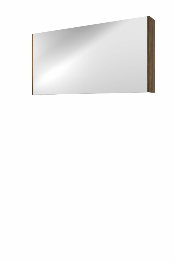 Proline spiegelkast Comfort met spiegel op plaat aan binnenzijde 2 deuren 1808703 Cabana oak H600xB1200xD140