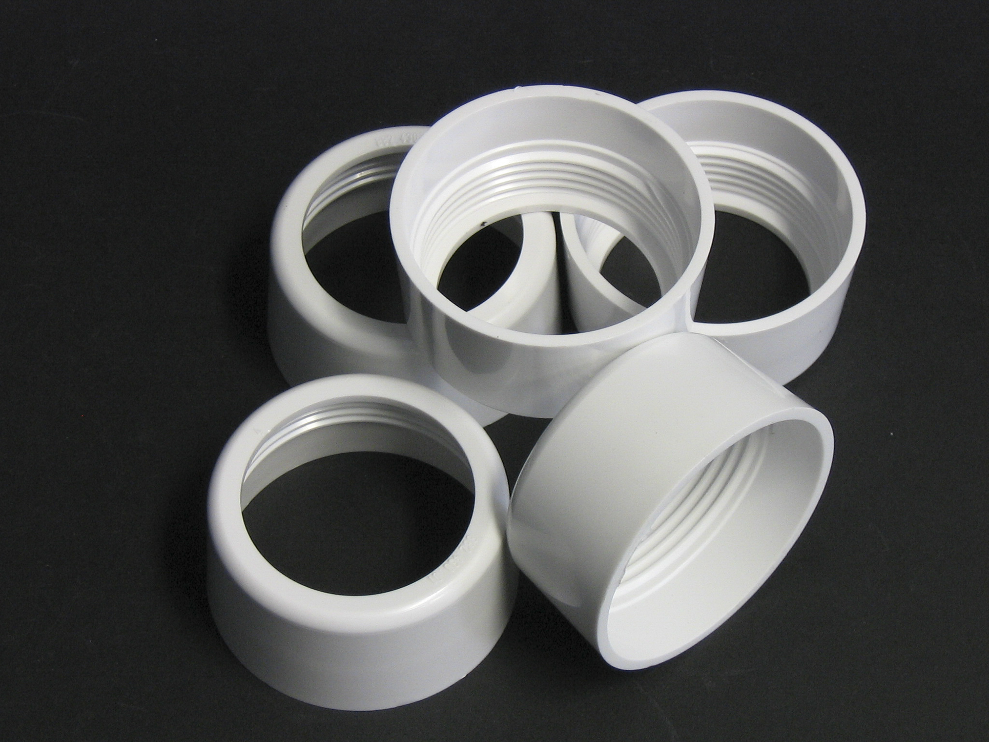 Wisa aansluitmoer 882430 390002 Wit