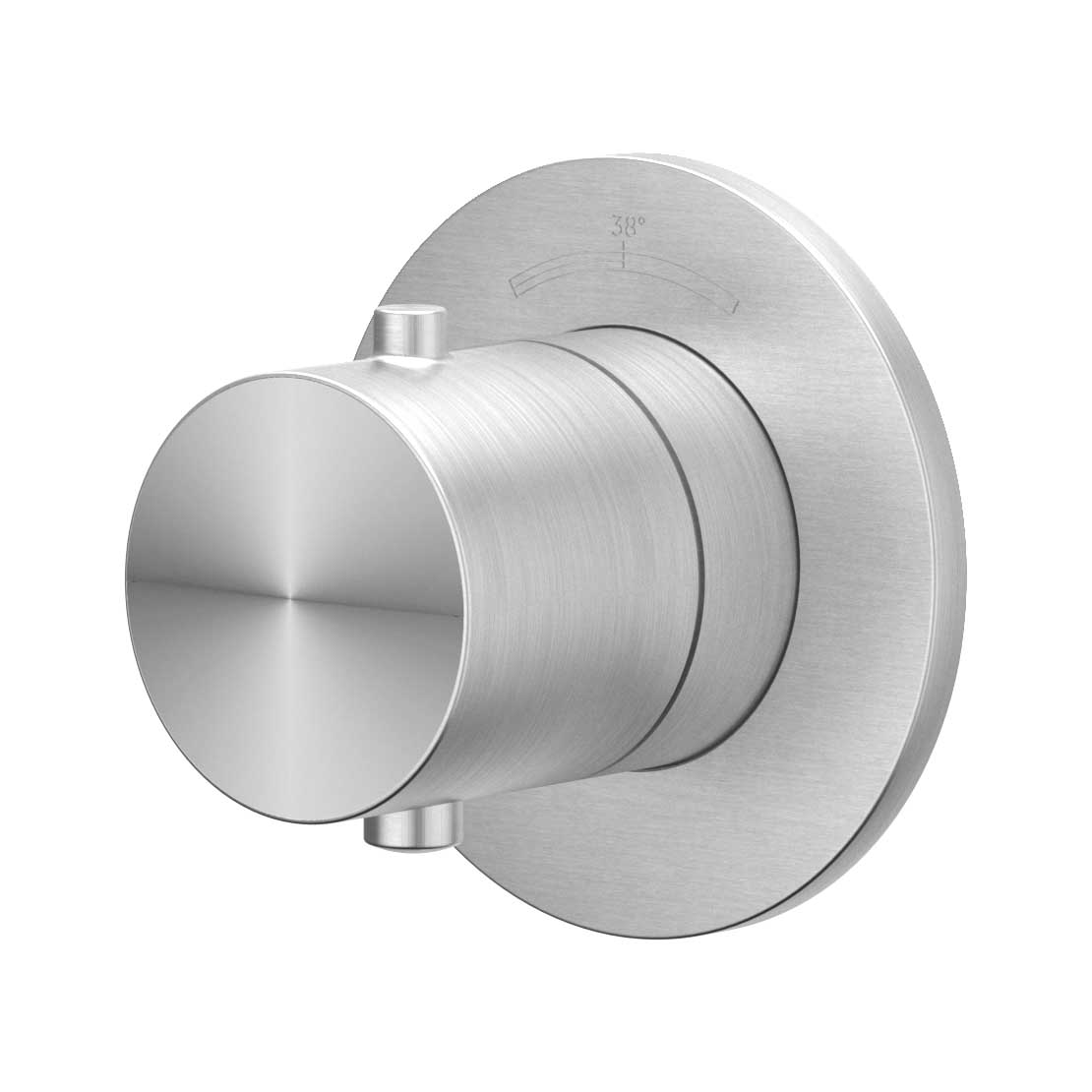 IVY Concord Afbouwdeel flow-through inbouwstopkraan symmetry 6201221 RVS316 gebr.