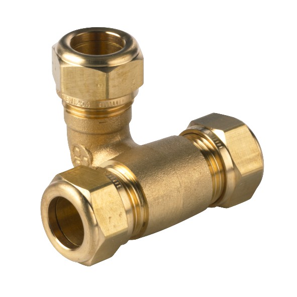 VSH Hoek T stuk met haakse spruit 22x22 0867999