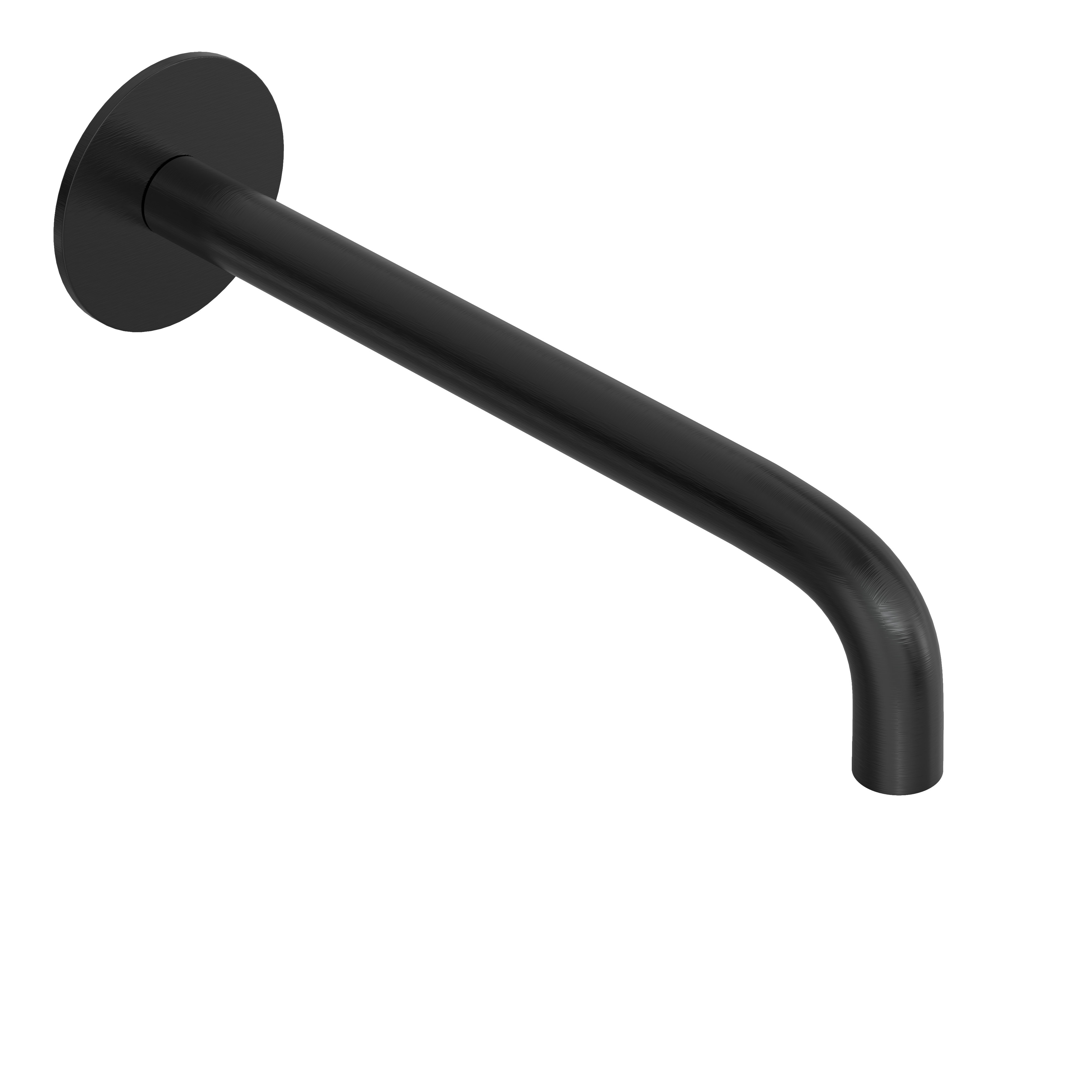 Hotbath Cobber HB Cobber 70 baduitloop 22.5 098 CB7098MBP Geborsteld zwart PVD