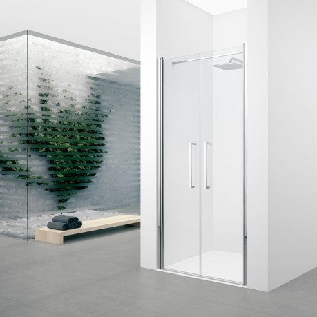 Novellini YOUNG 2 2B 103 verst.103-107 satin zwart mat