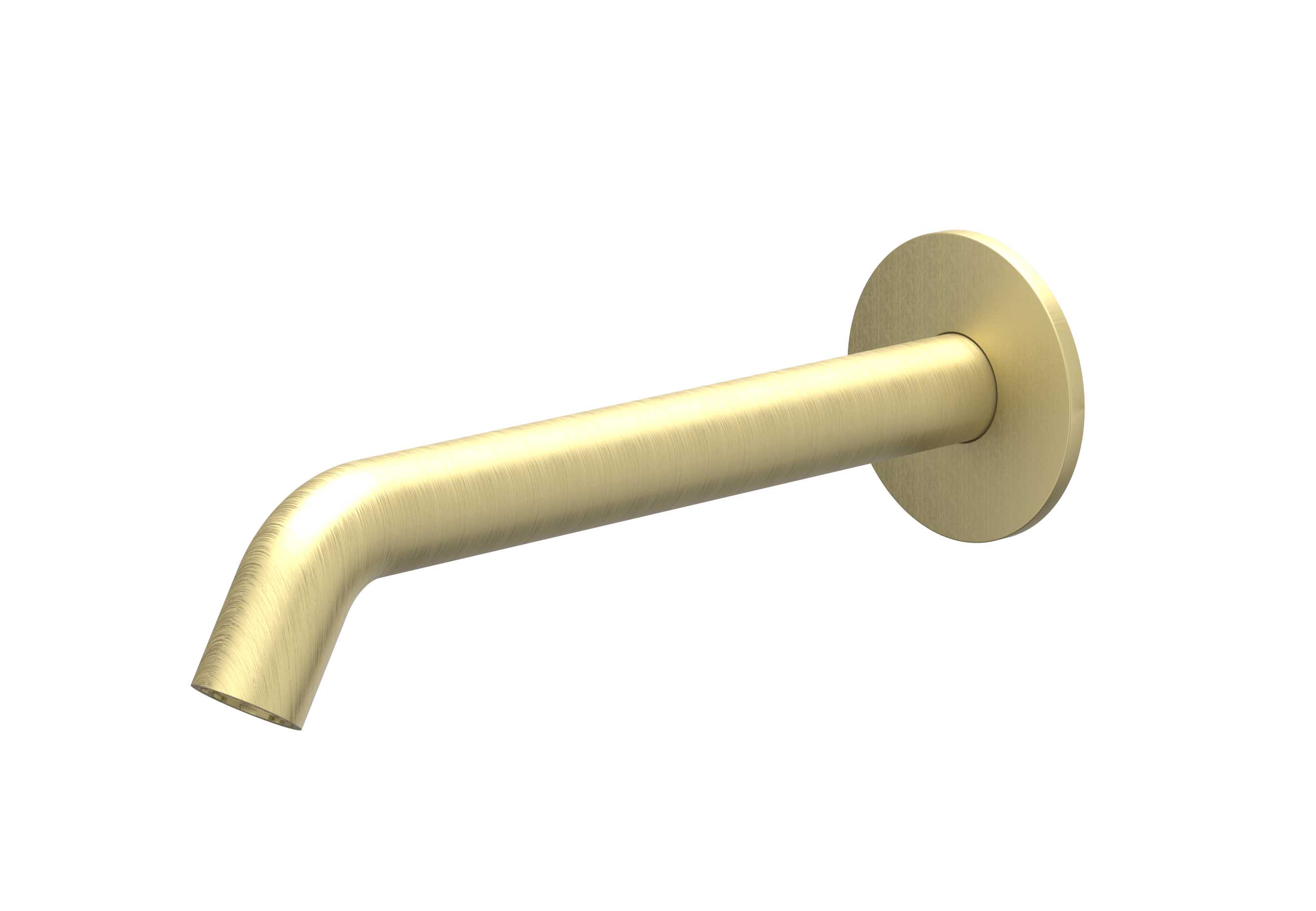 IVY Baduitloop 23cm 1/2 aansluiting inkortbaar 6903054 gebr. mat goud PVD